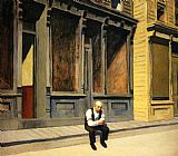 Edward Hopper Sunday painting